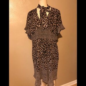 Michael Michael Kors animal print dress size XL